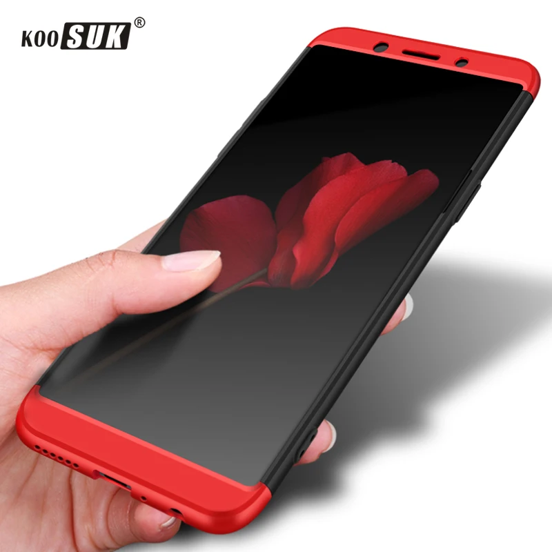 OPPO A83 Case Original Koosuk Brand 360 Degree Full Cover Luxury PC Protective Back For oppo a 83 5.7inch Cell Phone Shell |