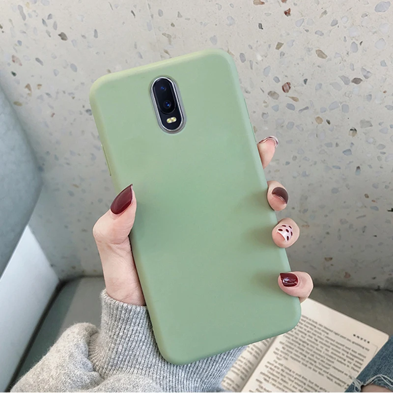 Мягкий ТПУ, конфетный цветной чехол для телефона для One Plus 3 3T 5 5T 6 6T Oneplus 7 Pro Твердый защитный чехол