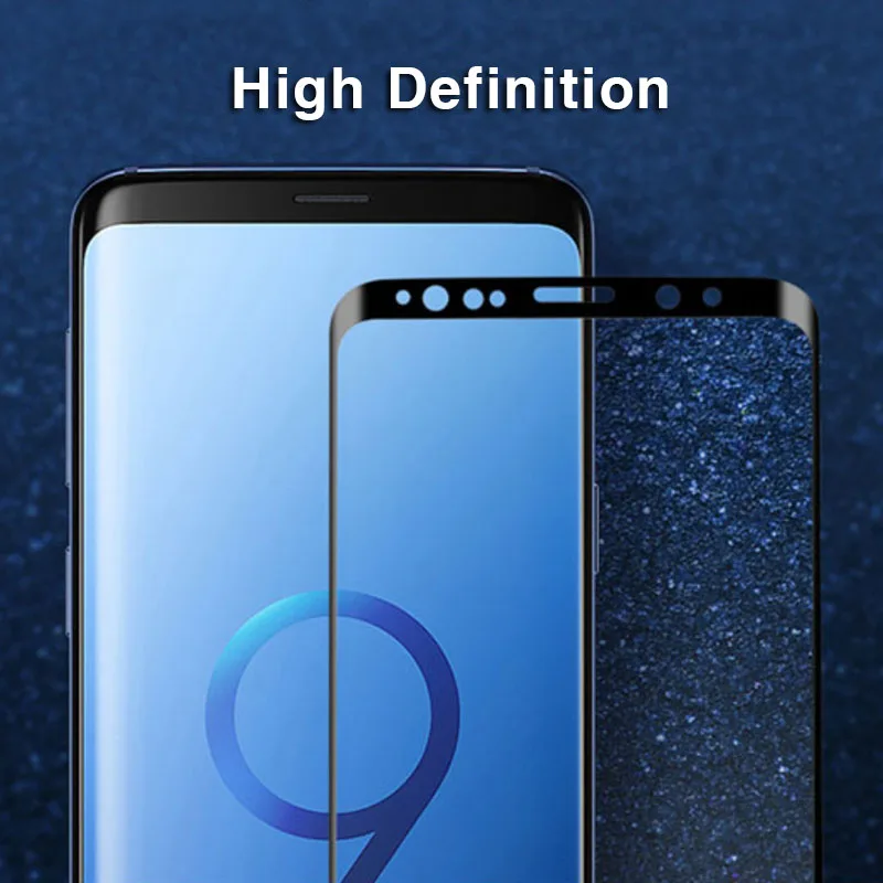 Protective Glass For Samsung S9 Plus Screen Protector On Galaxy S6 S7 Edge S8 S9Plus Tempered Glas Case tremp 9S 8S 7S S 9 8 7 6 |