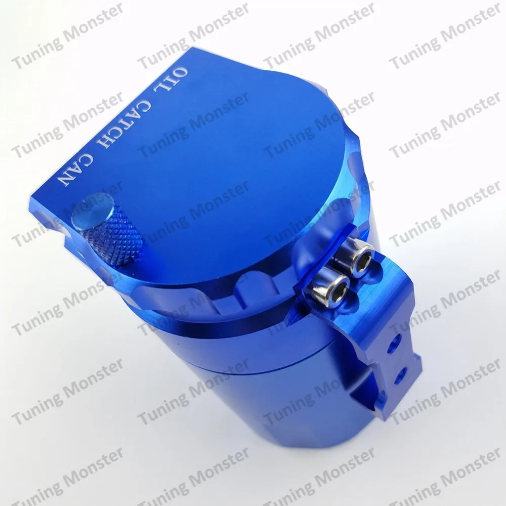 Tuning Monster Universal Baffled Aluminum Oil Catch Can Reservoir Tank / | Filter Sets