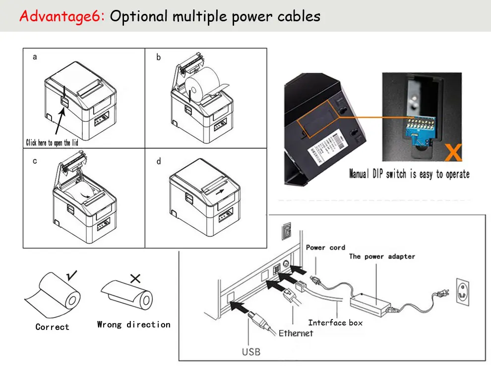 Pos 80 термопринтер скачать драйвер usb интерфейс рабочего стола печатная машина с резак ресторан, онлайн заказ принтера