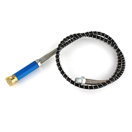 blueB connector hose Пейнтбол PCP высокое давление насос воздушный фильтр фильтрующие элементы 40 МПа водно-масляный сепаратор M10x1 быстрые разъемы 50 см шланг - Цвет: blueB connector hose