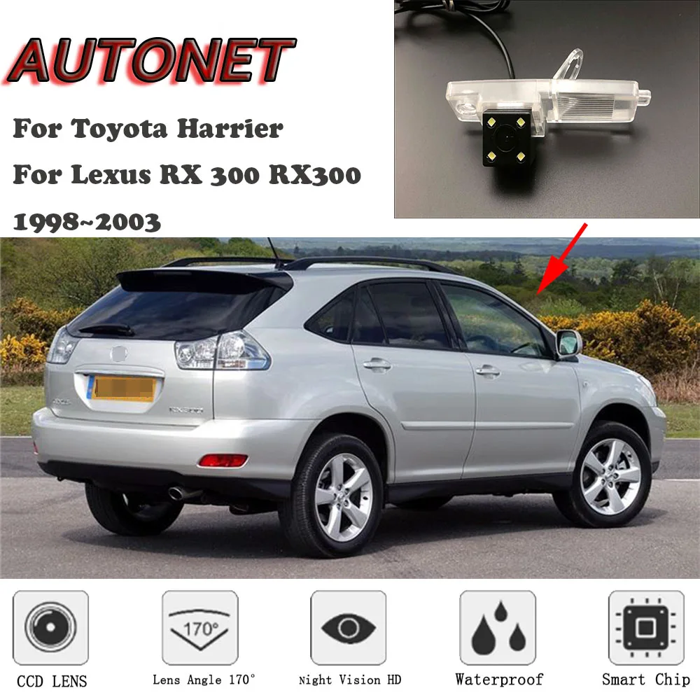 Камера заднего вида для Toyota Harrier/Lexus RX 300 RX300 1998 ~ 2003 CCD/HD камера ночного
