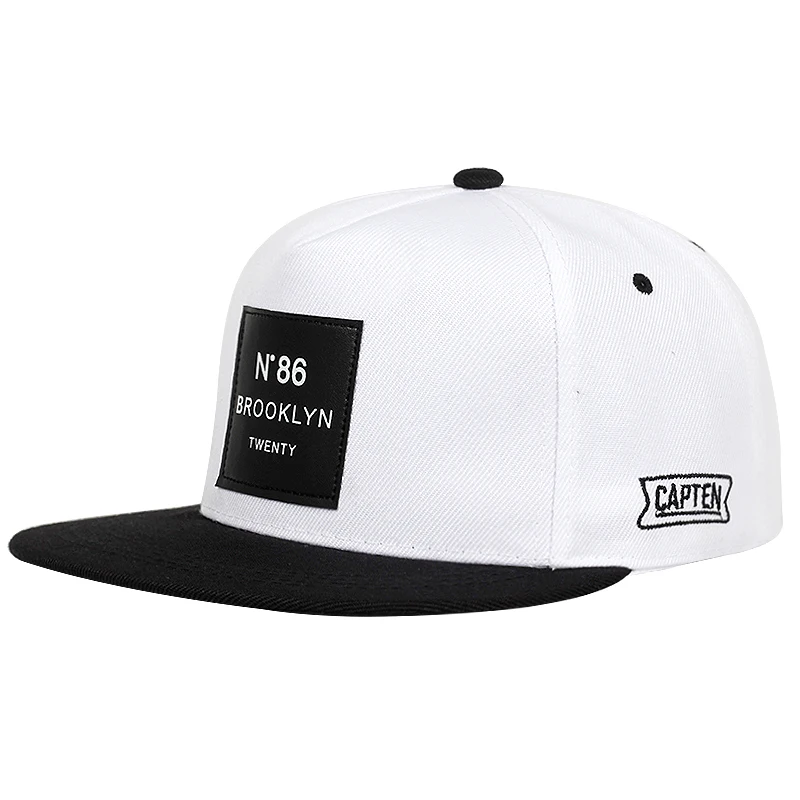 

Fashion Men Women BROOKLYN Letters cotton adjustable Baseball Cap Leather label N86 Hip Hop Caps Sun Hat Unisex Snapback Hats