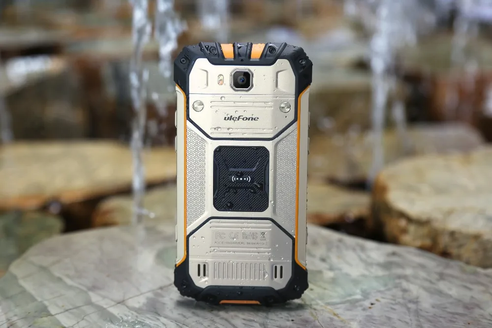 Ulefone Armor 2 смартфон IP68 Водонепроницаемый Android 7,0 5," FHD Helio P25 Восьмиядерный 6 ГБ 64 Гб 2,6 ГГц 4700 мАч NFC 4G мобильный телефон