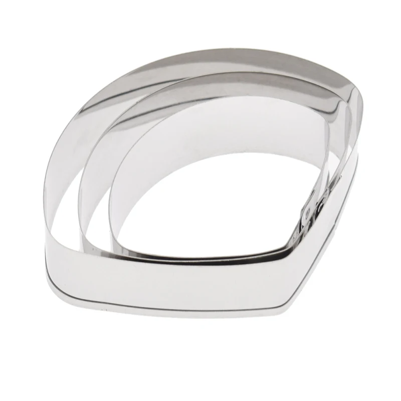 3 шт./компл. форма для цветочной глины из нержавеющей стали резки гибискуса