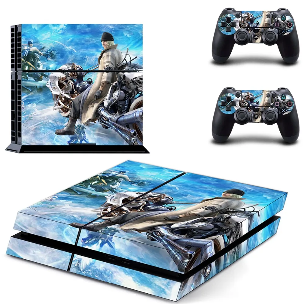 Новый Final Fantasy XV PS4 переводная картинка наклейка для Sony PlayStation 4 консоли и 2