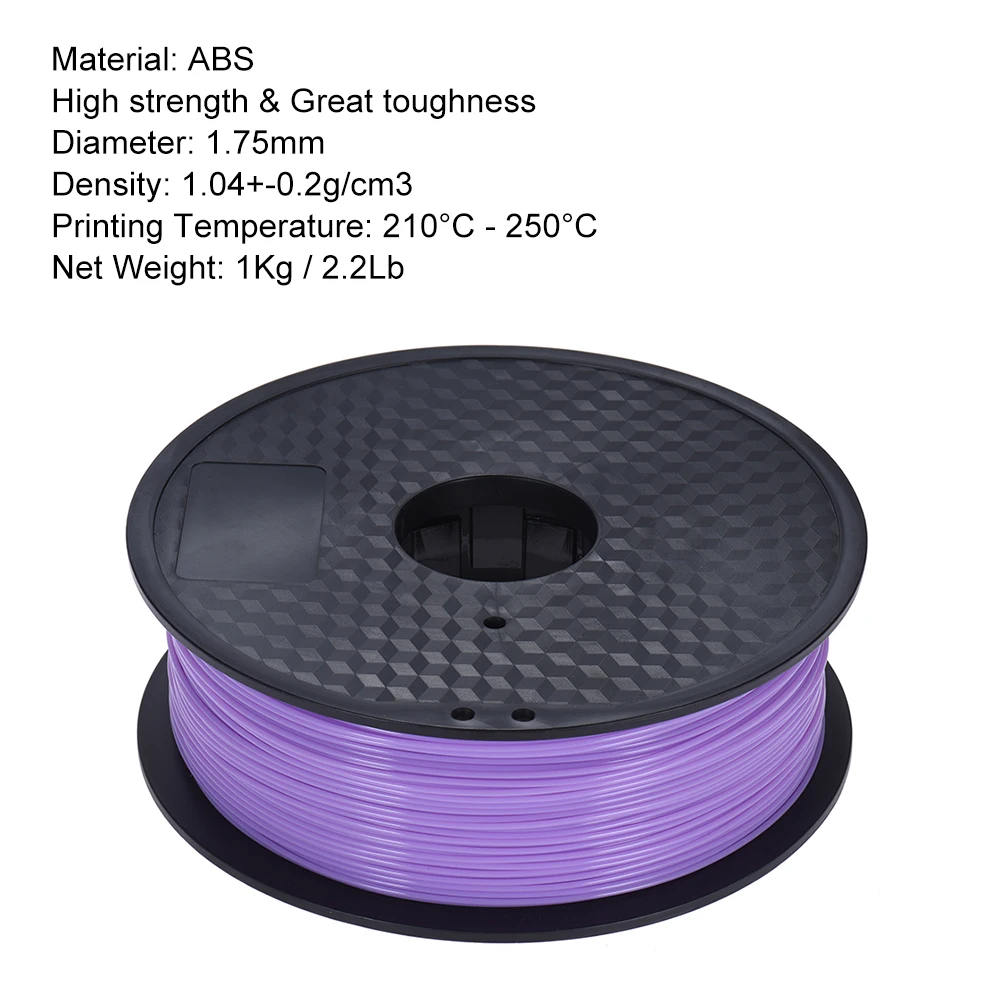 Anet ABS 3d принтер нить 3D пластиковая нить 3D нить для принтера Ручка 1 кг/рулон 1,75 мм для производителя Bot Anet 10 цветов