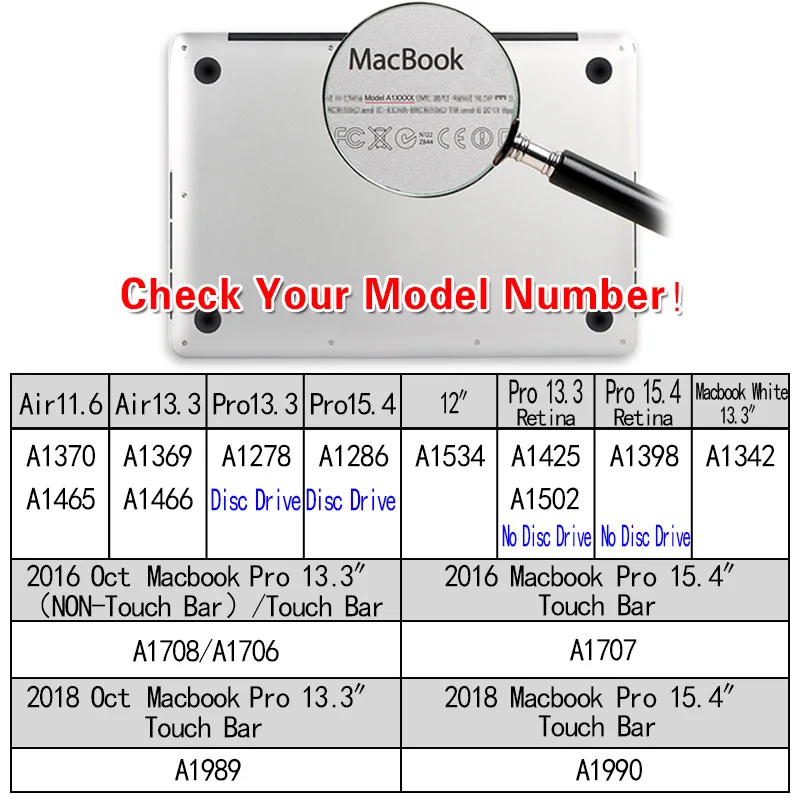 Матовый жесткий защитный чехол для ноутбука KK & LL + клавиатуры экран Apple MacBook Air Pro