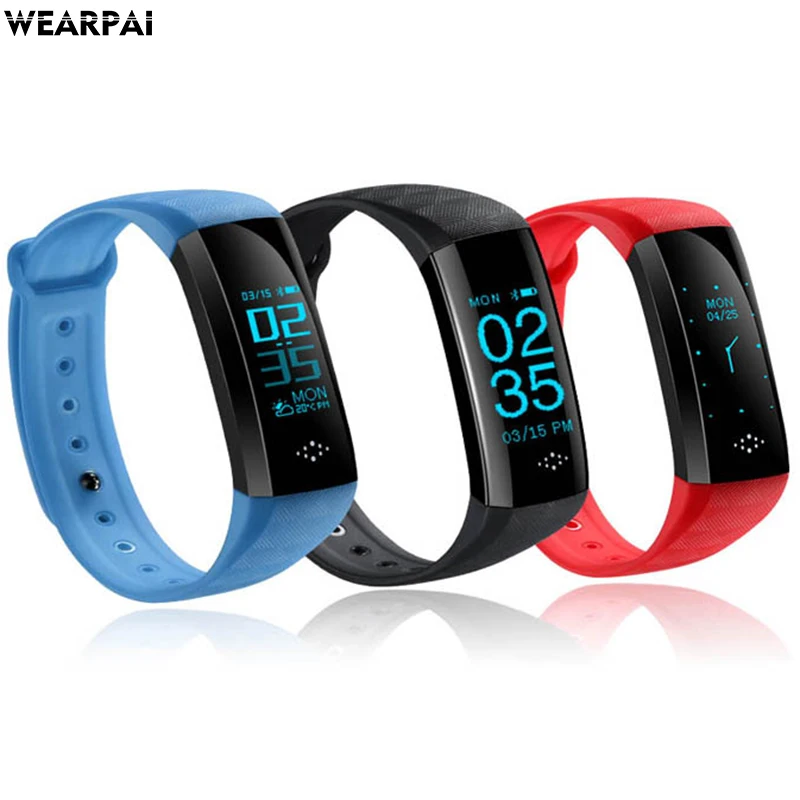 Wearpai M2S спортивный смарт браслет Браслет измеритель пульса IP67
