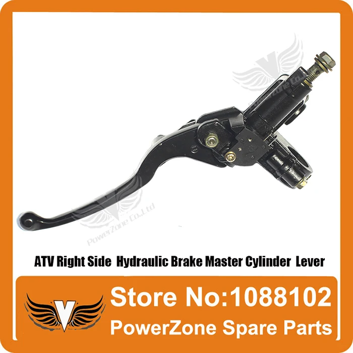 Правый гидравлический тормозной главный цилиндр ATV рычаг подходит для 50 куб. См 110