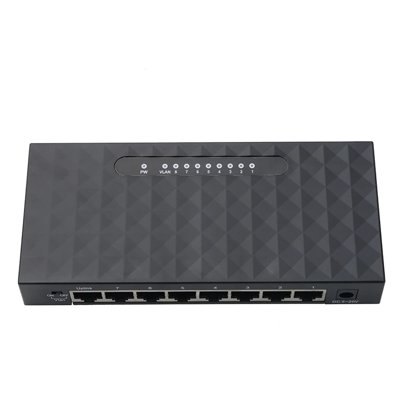 Kebidumei порты RJ45 высокопроизводительный гигабитный сетевой коммутатор 10/100/1000M