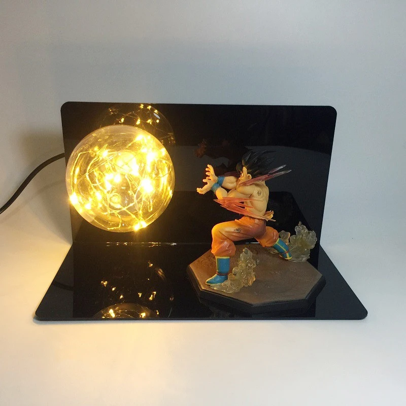 Dragon Ball Z лампа домашняя настольная лампа ночные светильники Dragon Ball Super Goku kamehameha лампа для Рождественского украшения ЕС США 110 В 220 В