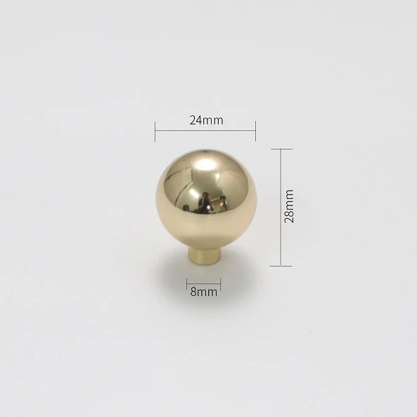 

Ручки для шкафов KAK золотые 30 мм