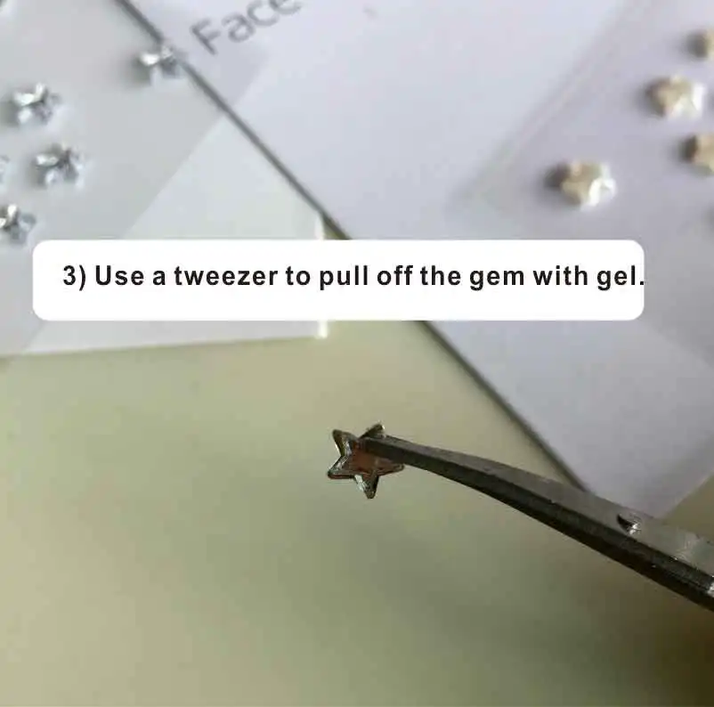 Поддельные радужные переливающиеся Стразы FG02 с драгоценным камнем для лица вы