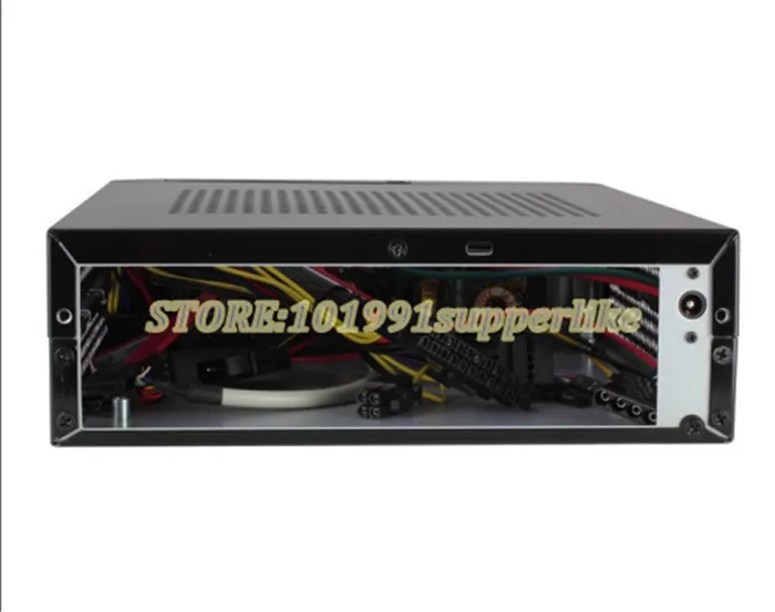 DEBROGLIE 1 комплект мини ITX Корпус Комплект шасси с блоком питания 120 Вт DC плата + 12 В