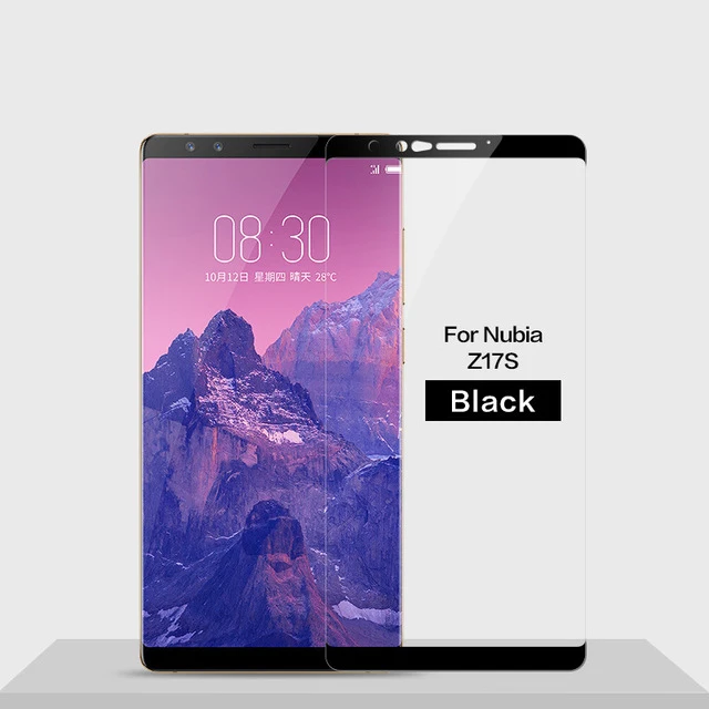Закаленное стекло с полным покрытием для ZTE Nubia Z17S защитная пленка экрана Nx595j