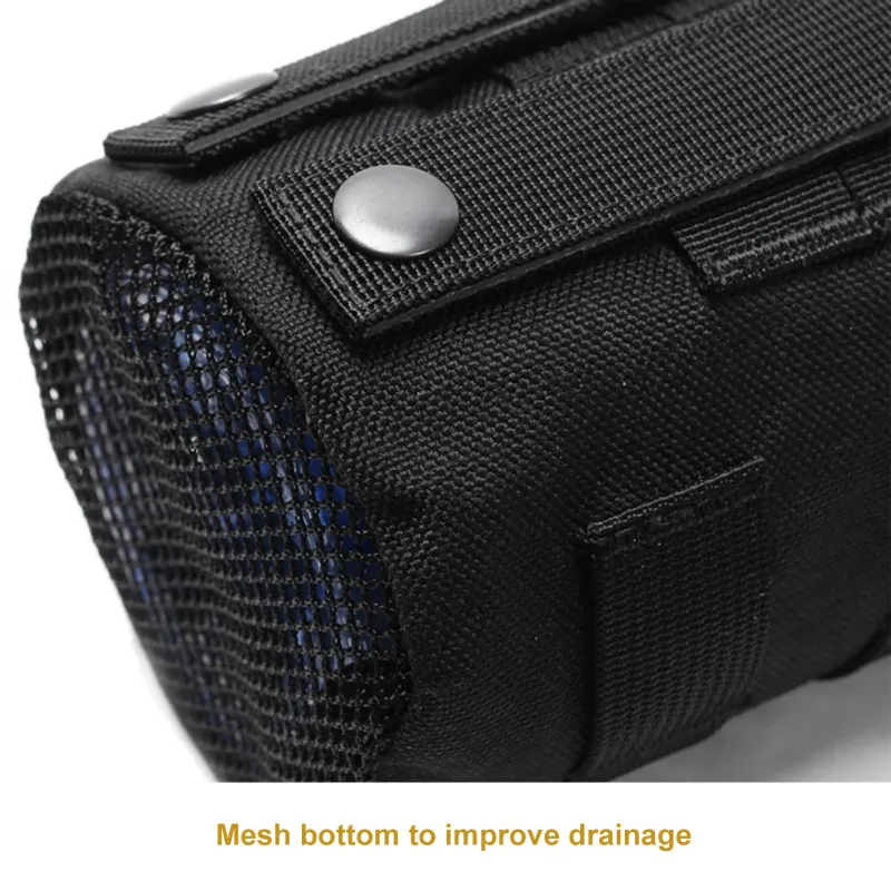 OneTigris открытый Молле бутылка для воды мешок Drawstring 1000D Тактический держатель