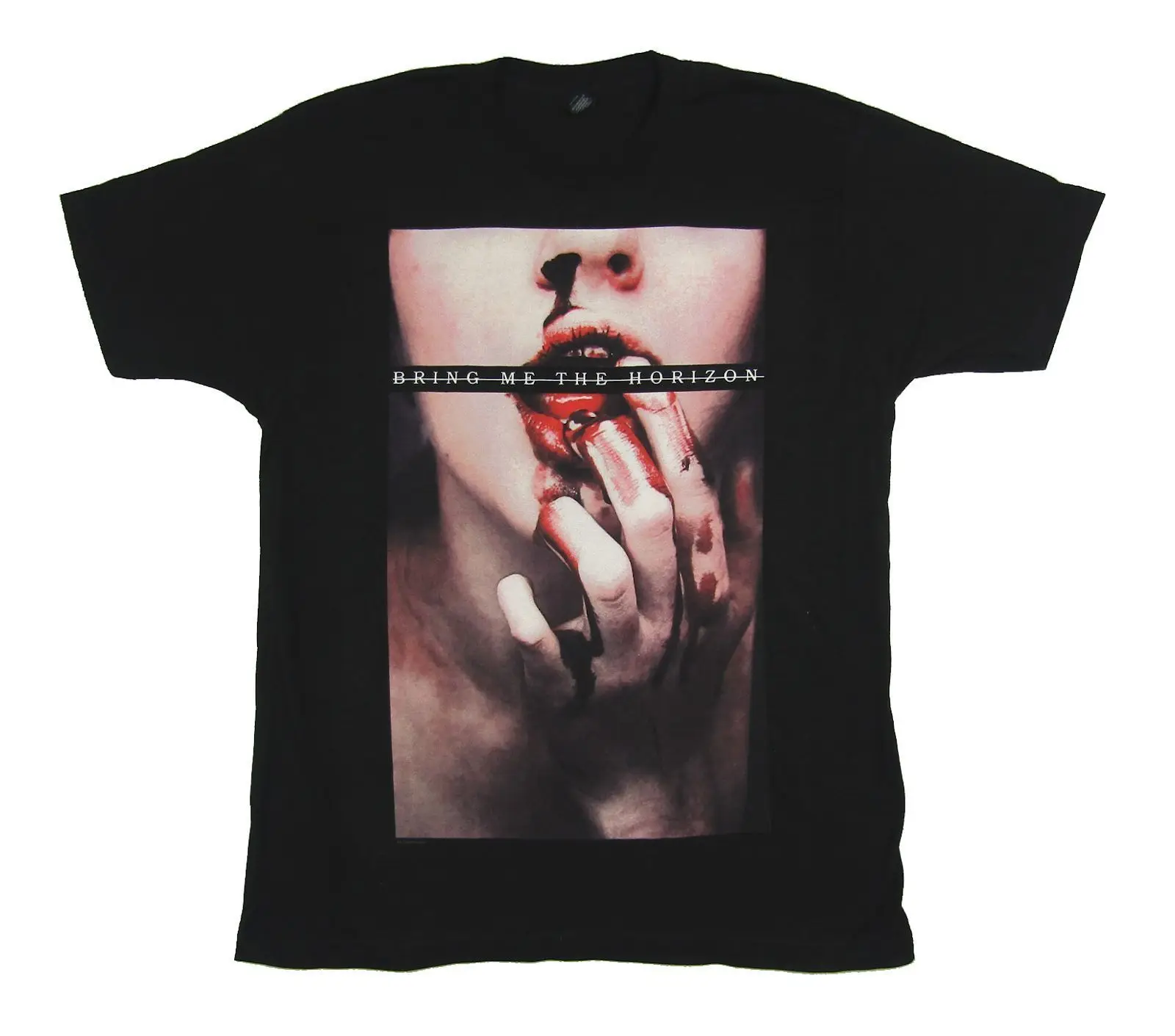 Bring Me The Horizon кровяная жажда черная футболка новые официальные BMTH Новые футболки