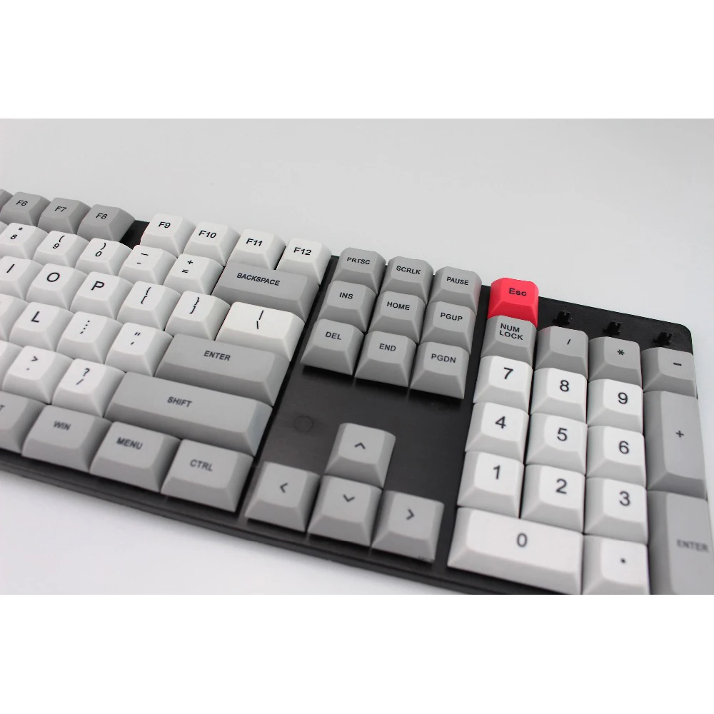 

MP English Version DSA Profile Granite keycap 108 Keys PBT Keycap Dye-Sublimated Keycaps For Mechanical Gaming Keyboard