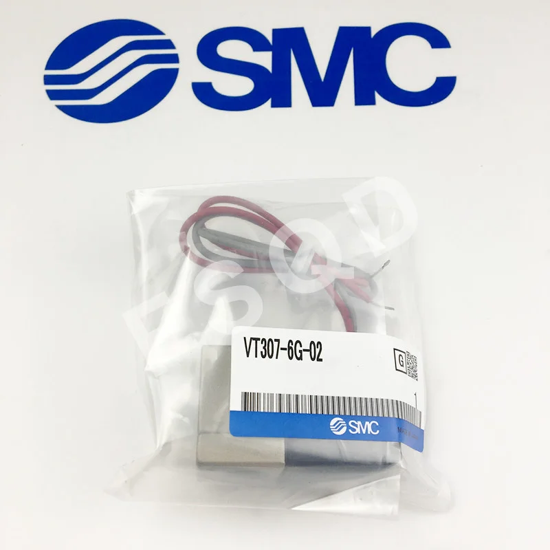 VT307-5G-02 VT307-6G-02 VT307-5G1-01-F VT307-5G1-02-F SMC электромагнитный клапан пневматический компонент серии VT