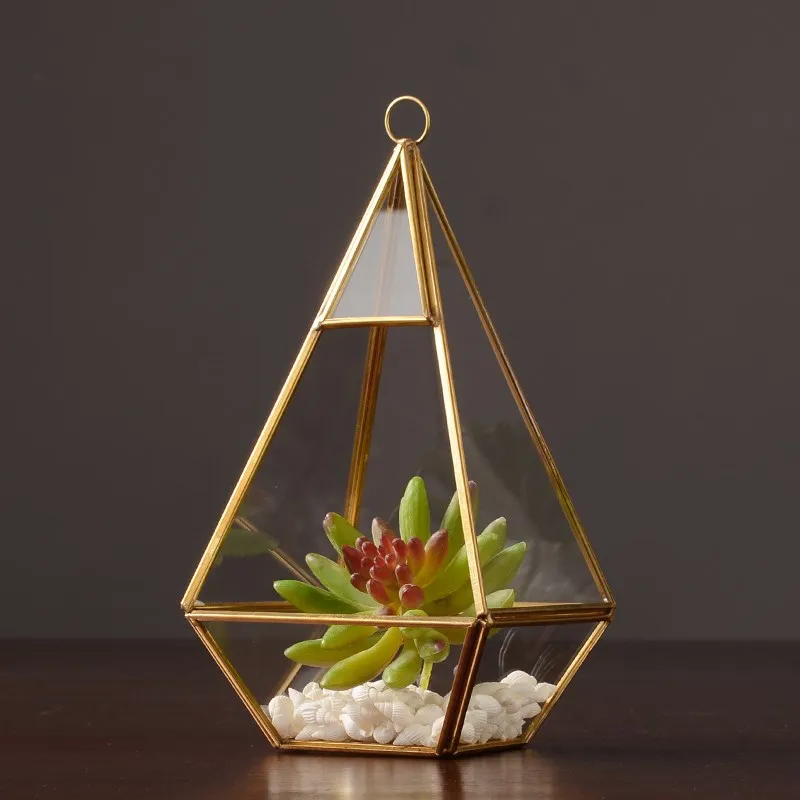 Скандинавские аксессуары для дома стеклянные украшения кафе модель комнаты