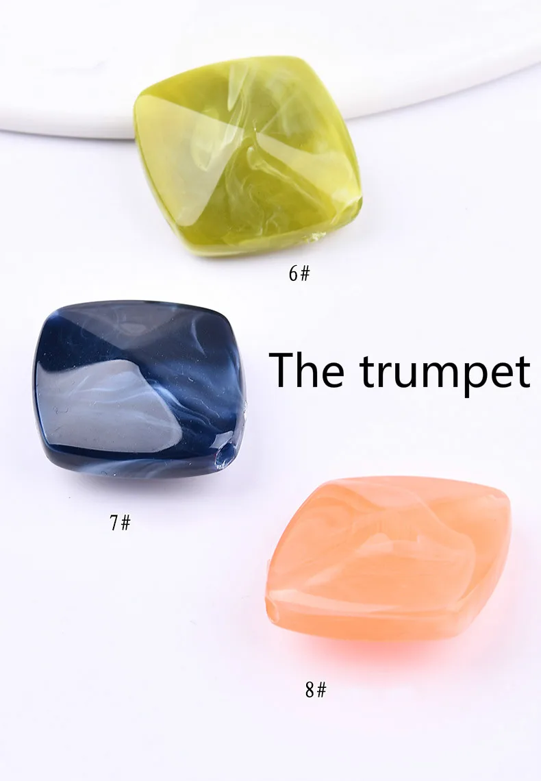 Искусственная бирюза смола трехмерные бриллиантовые бусины аксессуары для