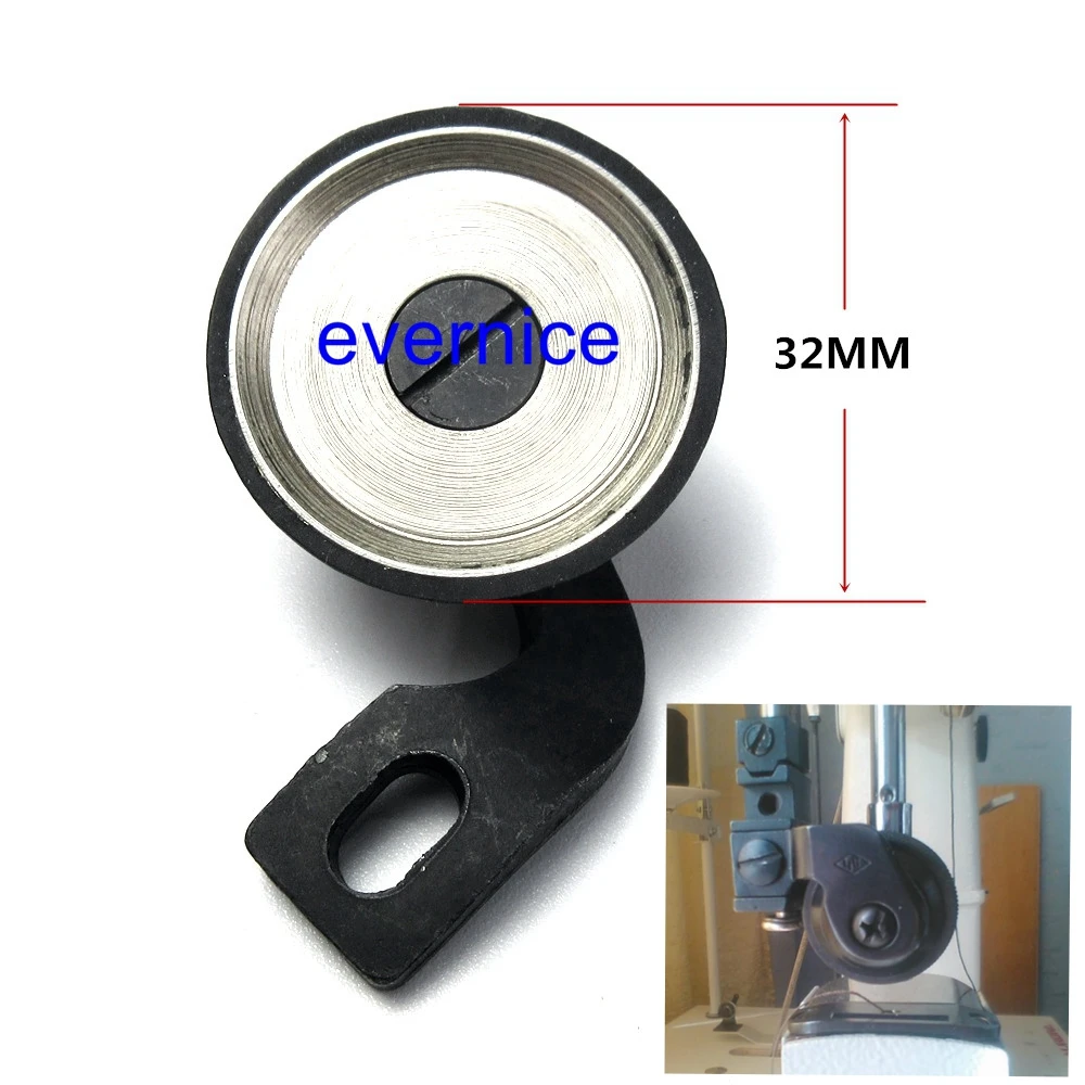 

Rubber Roller Foot 32mm For Highlead Gc24608 Goldenwheel 810 Post-Bed Sewing Machine