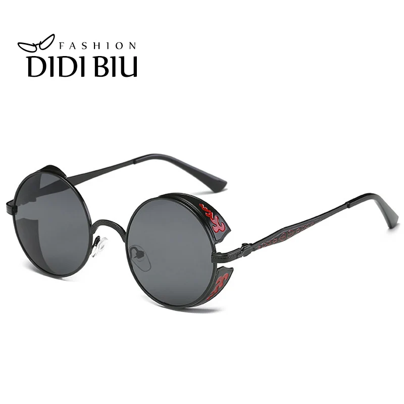 Диди стимпанк Железный Человек солнцезащитные очки люксовый бренд маленькие