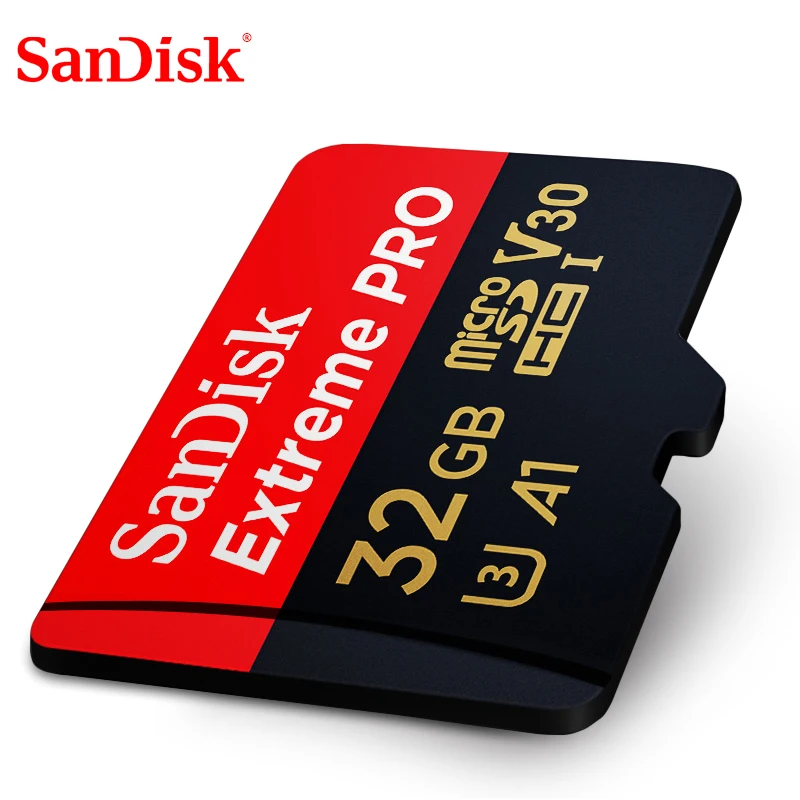 Карта памяти SanDisk Extreme Pro microSDHC/microSDXC новая Обновленная карта 32 Гб microSD 64 ГБ TF 170