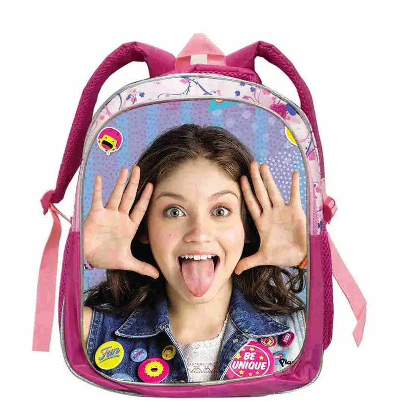 Рюкзак Soy Luna Розовый школьный рюкзак для девочек-подростков с индивидуальным