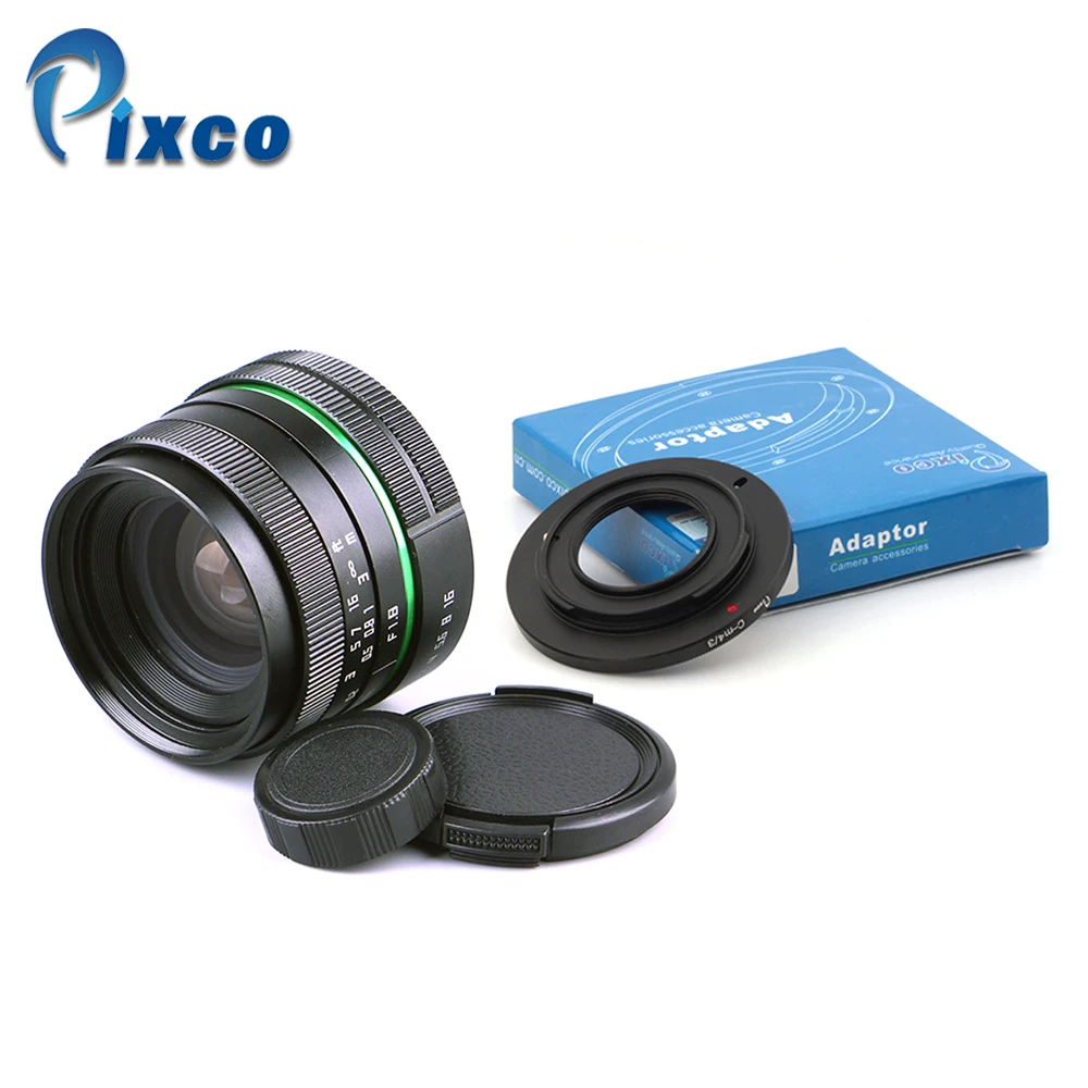 Объектив для телевизора 25 мм F1.8 APS-C крепление C камеры + адаптер Sony nex/для nikon1/для