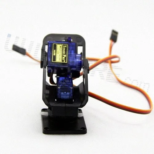 1 комплект нейлон FPV панорамирование/Наклон камеры крепление Gimbal+ 2 шт SG90 9g Servo Розничная Акция Прямая поставка