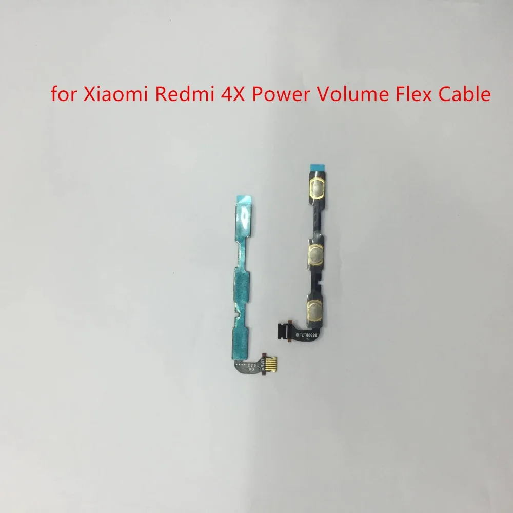 Гибкий кабель для Xiaomi Redmi 4X кнопка включения/выключения регулировки громкости