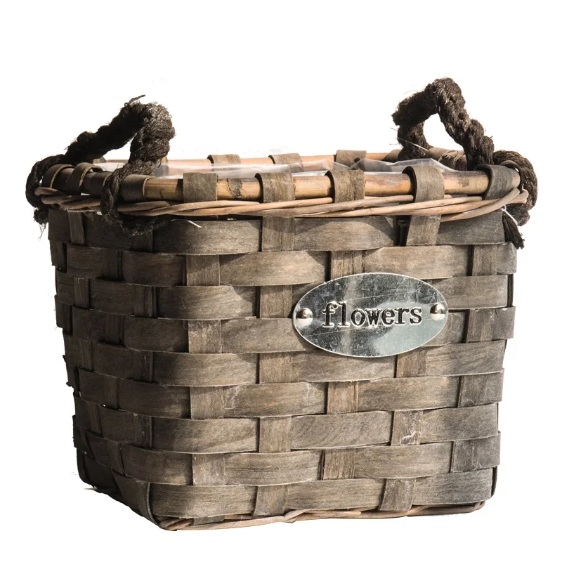 Органайзер для хранения ручной работы из натурального дерева|storage basket|fruit basketwooden