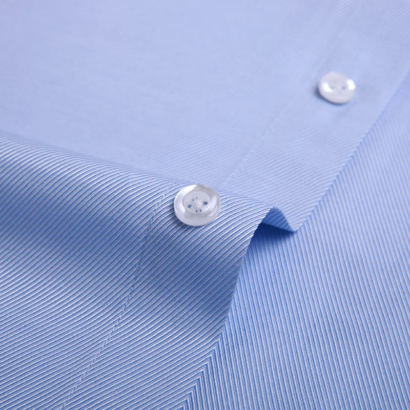 Мужская рубашка с коротким рукавом DAVYDAISY черная Облегающая из 100% хлопка DS203 |