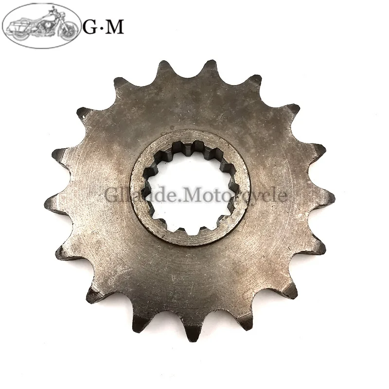 Front Chian Sprocket 530 цепная Передняя и задняя Звездочка передач 17 и 42 зубьев для YAMAHA XJR1300 XJR 1300 2004- MT-01 2005-2011 - Цвет: Front Chian Sprocket