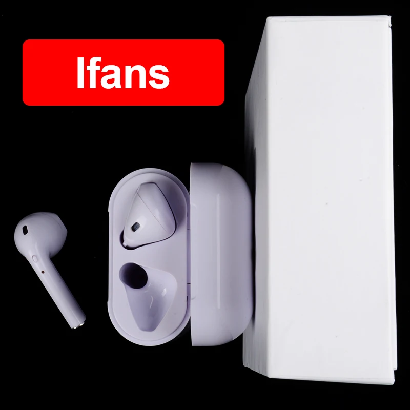 True TWS Ifans стерео наушники мини беспроводная гарнитура спортивные Bluetooth с зарядным