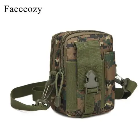 Jungle Digital Facecozy, Мужская камуфляжная сумка для альпинизма, тактические карманы, водонепроницаемый пояс, поясные сумки, нейлоновая сумка для телефона, кошелек, спортивные походные сумки - Цвет: Jungle Digital