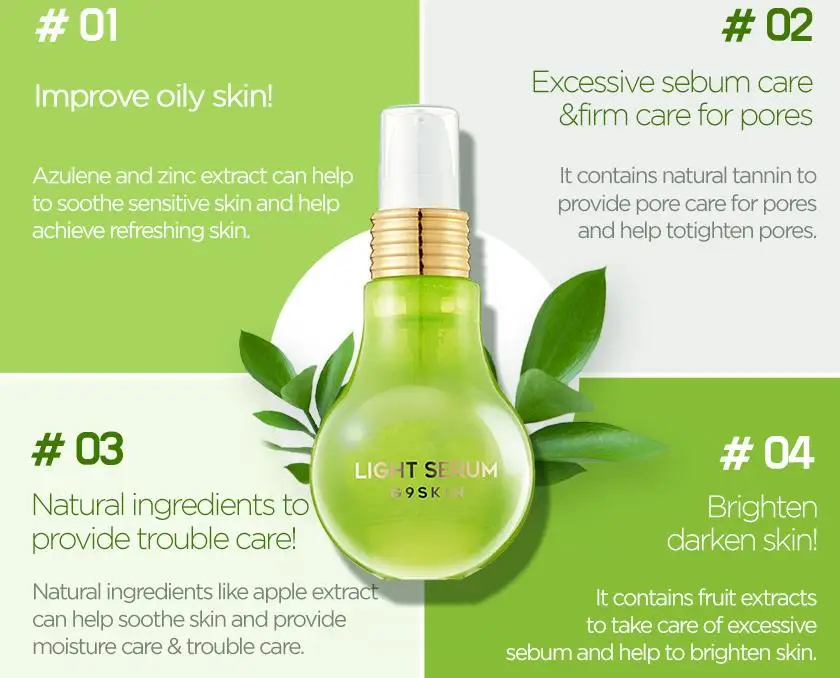 G9SKIN Light сыворотка 50 мл коллагеновый крем для лица эссенция пантенола