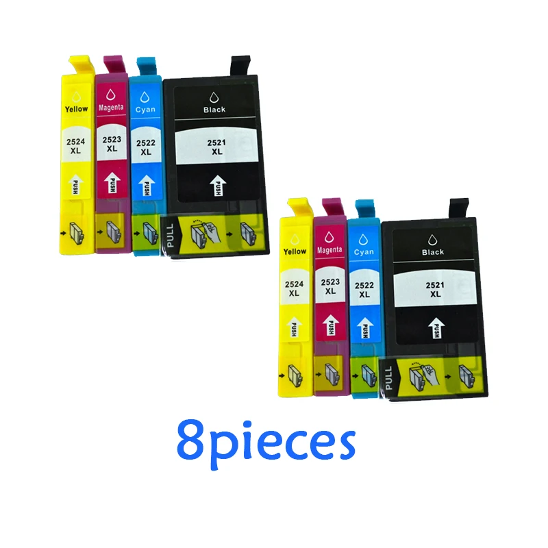 T2521 чернильный картридж для epson рабочей силы WF 3620 3640 7610 WF7620 7110 7620 полный с