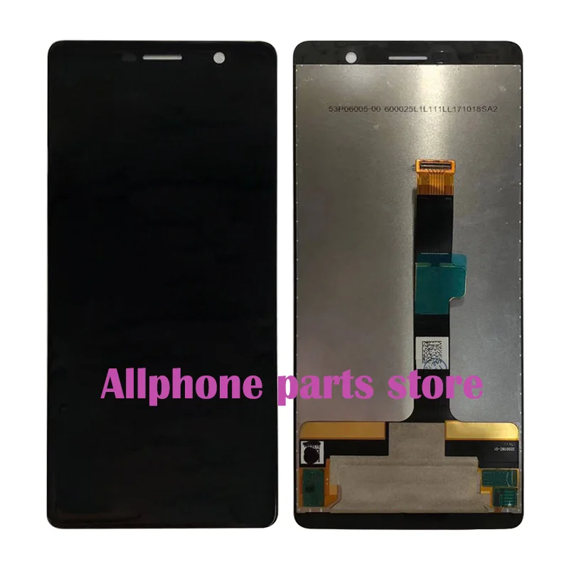 Stock 6.0&quot TA-1055 LCD for Nokia 7 Plus 7Plus Display Touch Screen Digitizer E7 Replacment TA-1062 | Мобильные телефоны и
