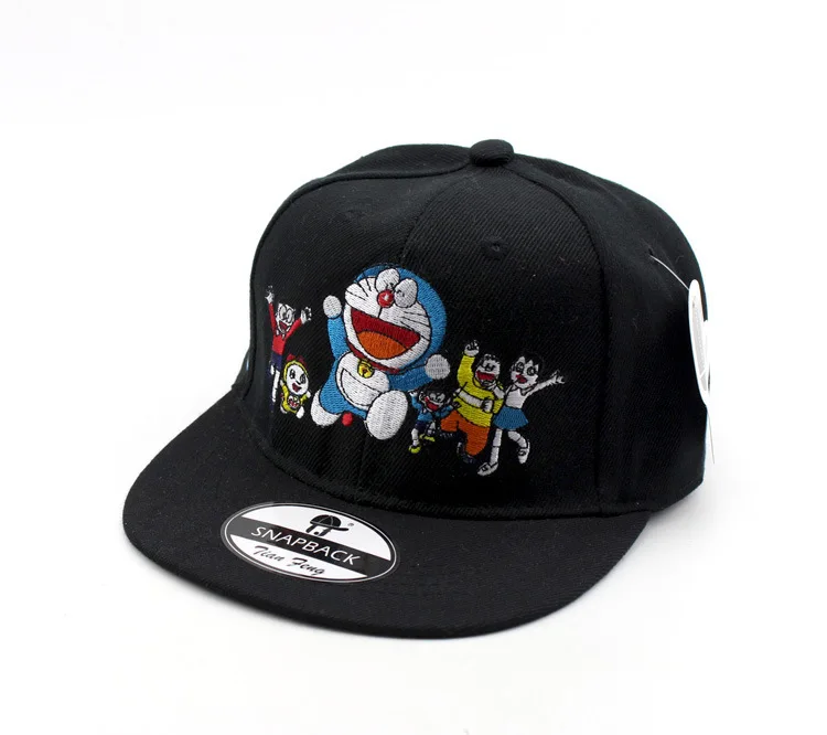 Doraemon детские шляпы от солнца Snapback летняя кепка бейсболка для маленьких мальчиков