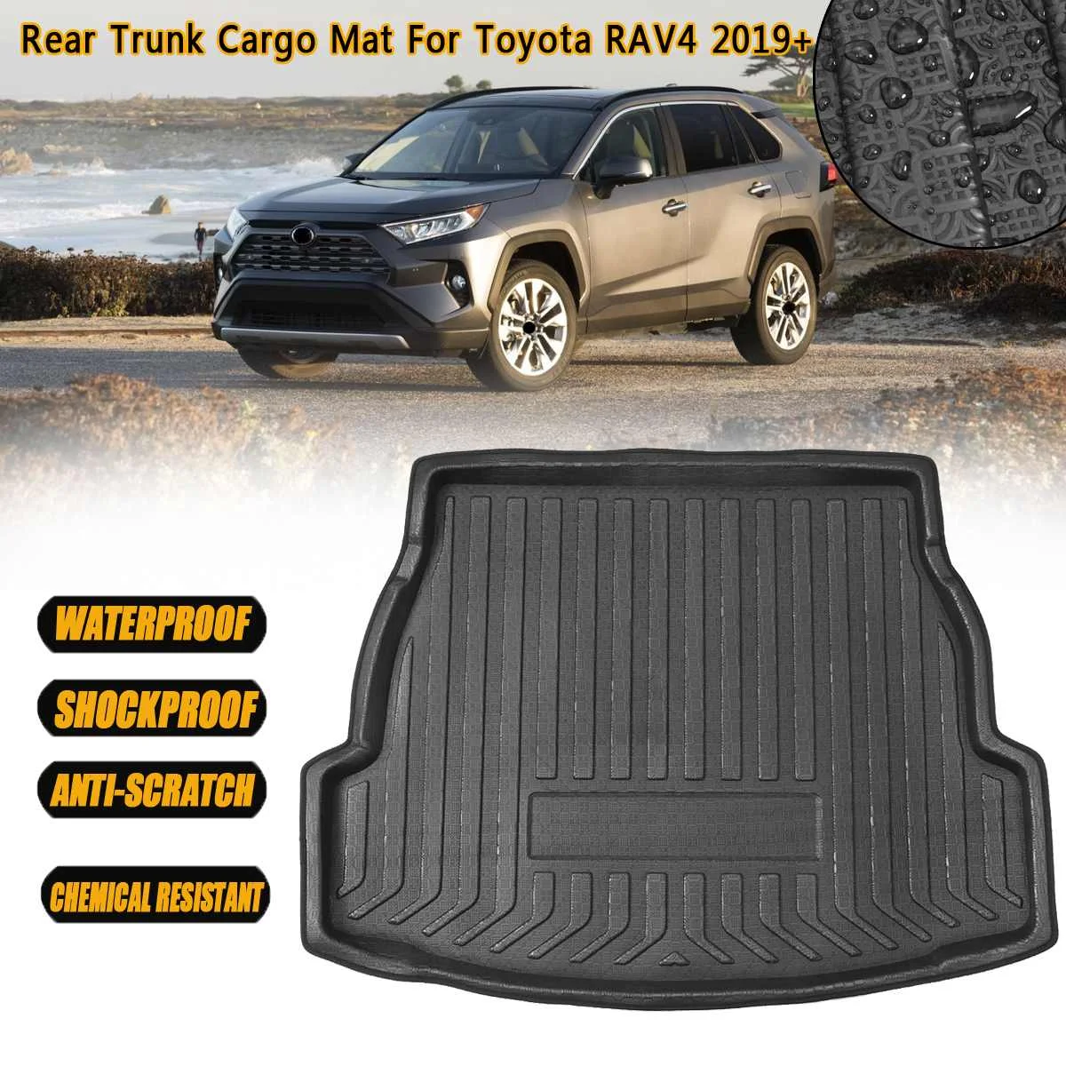 Коврик для багажника Toyota RAV4 2006 2007 2008 2009 2010 2011 2012 2013 2019 +| |