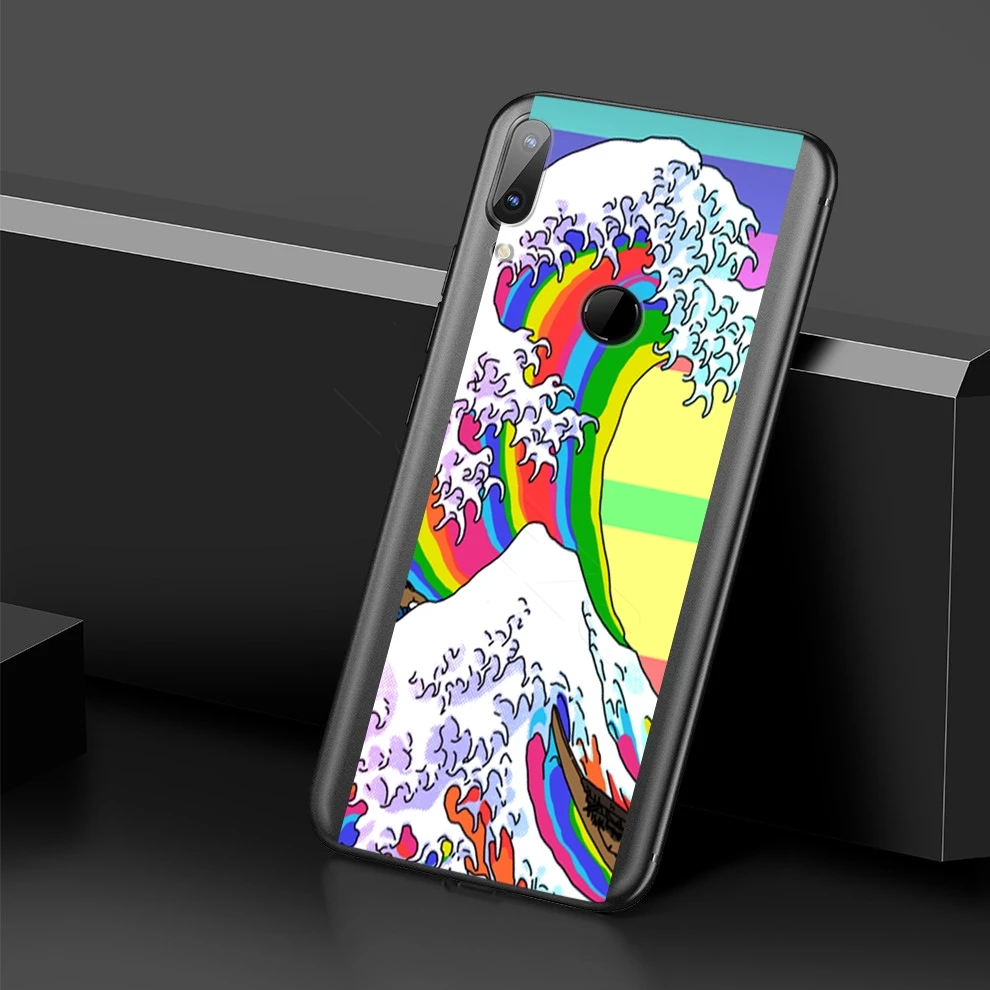Lavaza The Great Wave off Kanagawa чехол для Xiaomi 9T Pro CC9 A3 Redmi K20 7A Huawei Honor 20 9X P20 Lite Nova 5i Y9 | Мобильные