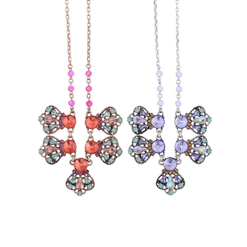 Великолепные индийские ювелирные изделия 2 цвета красный и фиолетовый