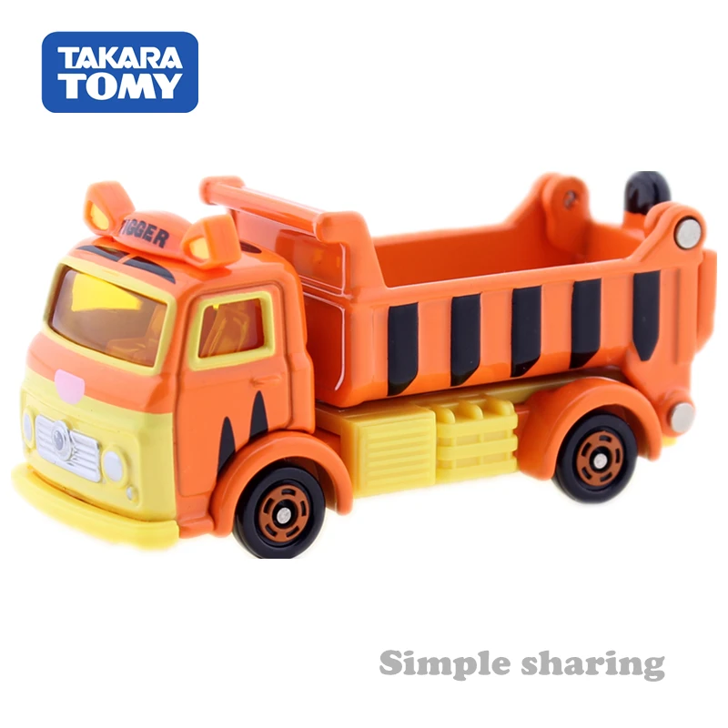 Takara Tomy Tomica DISNEY MOTORS DM09 Аниме фигурки каскадные тигровые автомобили литые