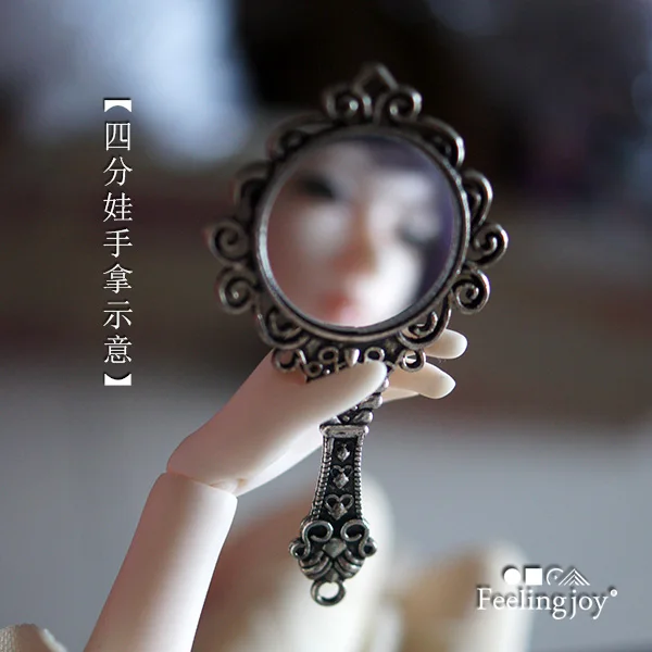 

1:4 1:6 Cute MINI Dollhouse Miniature home decoration Dresser mirror
