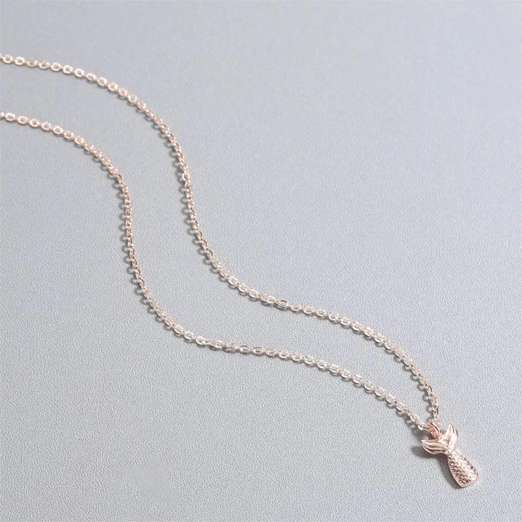Cxwind Bijoux Femme ожерелье с Китом хвостом рыбы морских чокеров очарование хвост