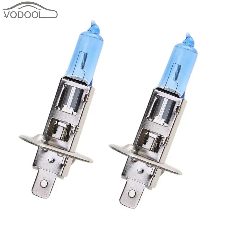 2 шт. H1 12V 100W сиными автомобильные галогеновые Ксеноновые фары лампы автомобилей